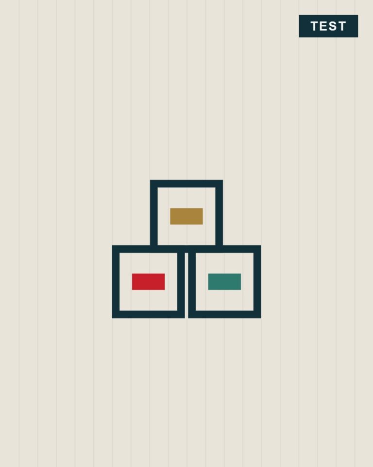 [Test] Cubes d’éveil